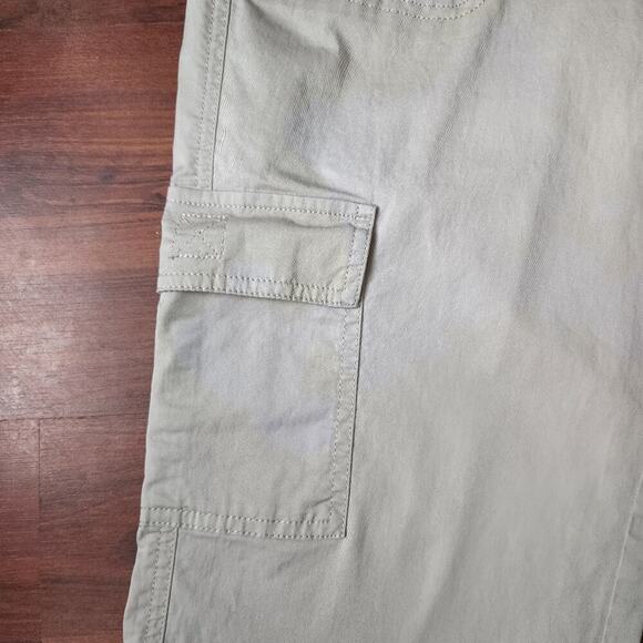 J.JILL CARPENTER CROP PANTS MULTIPOCKETS BEIGE SIZE 8 - Picture 10 of 11